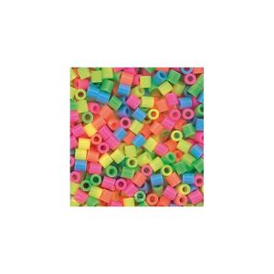 JEU DE PERLE Á REPASSER Perles à repasser - DTM - 731102 - Multicolore - Mixte - 3000 perles fluo