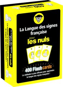 AUTO-APPRENTISSAGE Flashcards La Langue des signes française pour les Nuls - Marchal Olivier - COFFRET - Méthodes de langues