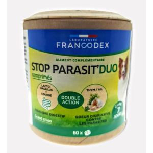 ANTIPARASITAIRE anti parasitaire 60 comprimés pour grand chien