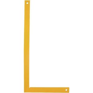 EQUERRE - COMPAS Equerre de maçon Outibat - 80 x 40 cm - Angle et niveau - Acier