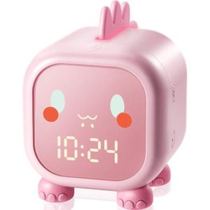 RÉVEIL ENFANT Réveil Enfant, Réveil Numérique Rechargeable,Possi