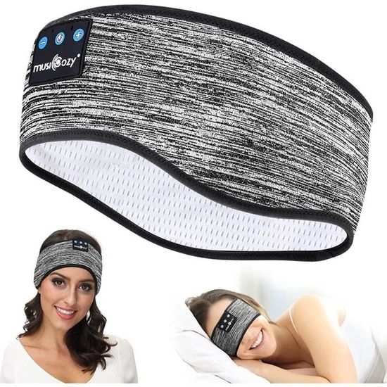 Nic IS COCNG Bandeau Bluetooth Sommeil,Casque De Sommeil Bandeau Bluetooth,Bande