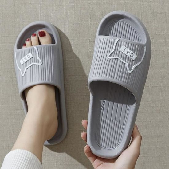 Sandales De Douche En EVA - Antidérapantes, Légeres, Unisexe - Pour Piscine, Spa, Maison