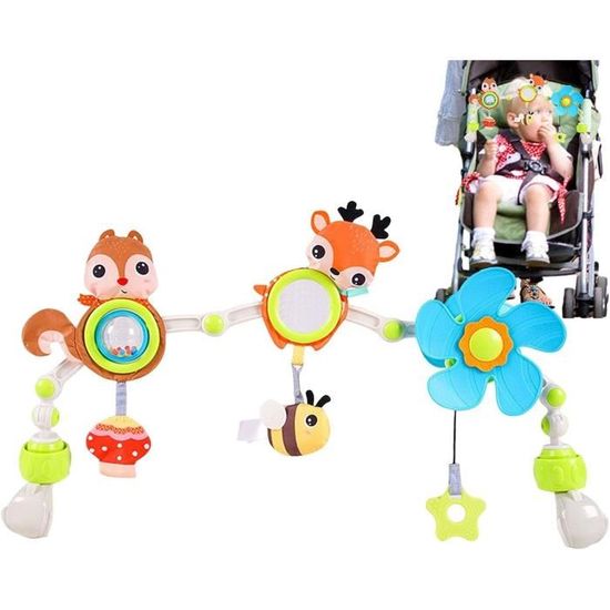 Jouet D Arc De Poussette Clip On Mobile Pour Berceau Si ge Auto