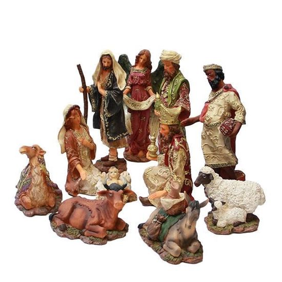 Creche De Noel 12 Grands Personnages 30cm Cdiscount Maison Creche De Noel 12 Grands Personnages 30cm Cdiscount Maison