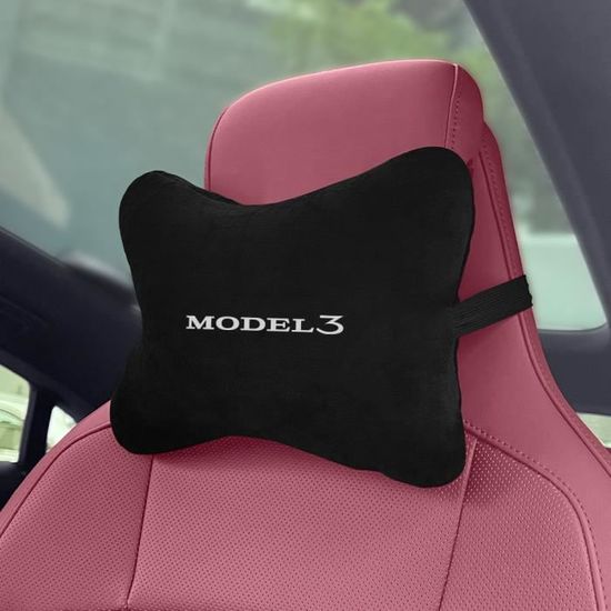 Pour Tesla Model 3 Modèle Y Oreiller de cou d'appui-tête pour Model3 2021  Siège Coussin lombaire Appui-tête Neck Tesla Aar Modely Accessoires