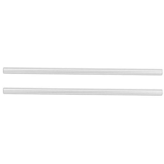 Lot De 2 Tiges Linéaires 8mm X 400mm - Acier Chromé - Pour Guidage Linéaire