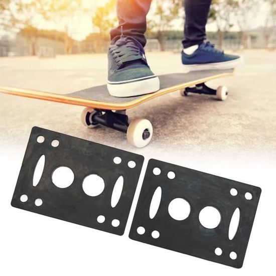 4 Coussinets De Rehausse Skateboard Longboard - Shockpads Pour Trucks - Neufs