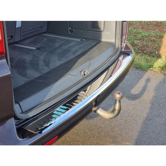 Protection Seuil De Coffre En Inox Chromé Pour Audi Q5 8R (2008-2016) - Anti-rayures, Adhésif