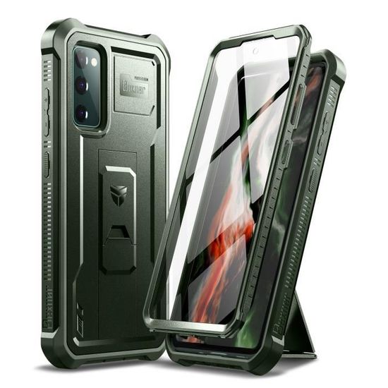Generic Pack Protection 360° : Coque Transparent Samsung S20 FE + Film Vitre  Protection Ecran à prix pas cher