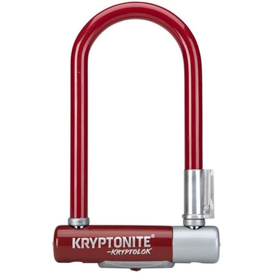 Antivol en U - KRYPTONITE - KryptoLok Mini 7 - Niveau de protection 6 - Support FlexFrame - Haute sécurité