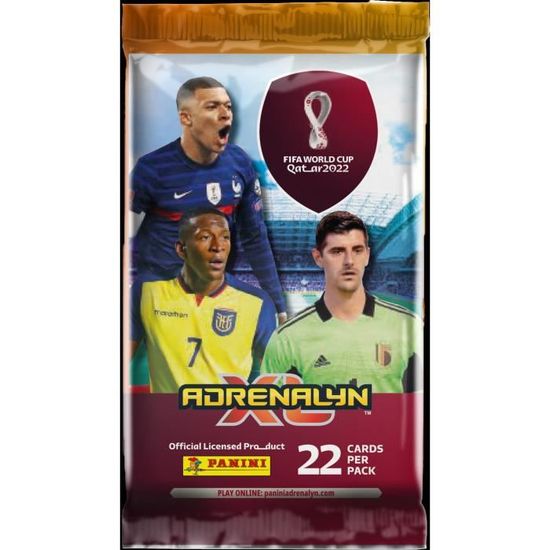 Cartes à collectionner PANINI - World Cup Qatar 2022 - Fat Pack 22 cartes