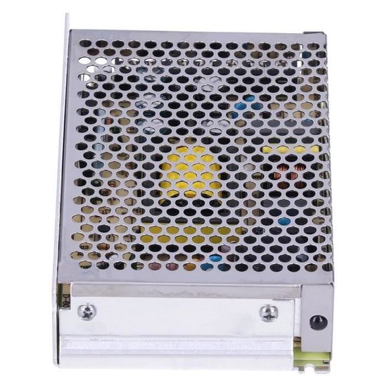 Alimentation à Découpage 5V 5A 25W - Convertisseur Tension LED, Éclairage, Surveillance, Imprimante 3D, Protection Surcharge