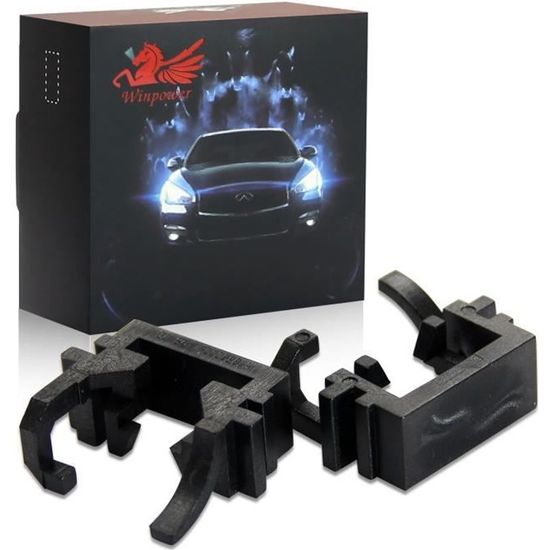 x2 Adaptateurs LED H1 Ford Fiesta 7 (2017 et +) Supports Ampoules LED
