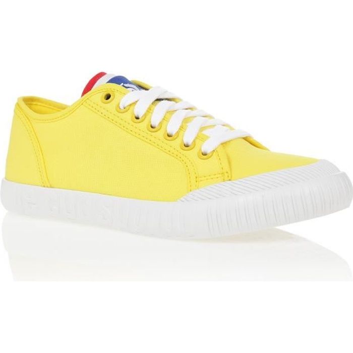 LE COQ SPORTIF Baskets NATIONALE SPORT - Adulte - Jaune