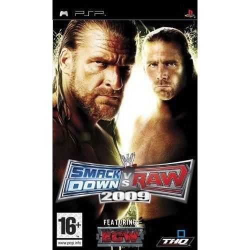 Deg Wwe Smackdown Vs Raw 2009 / Jeu Console Psp