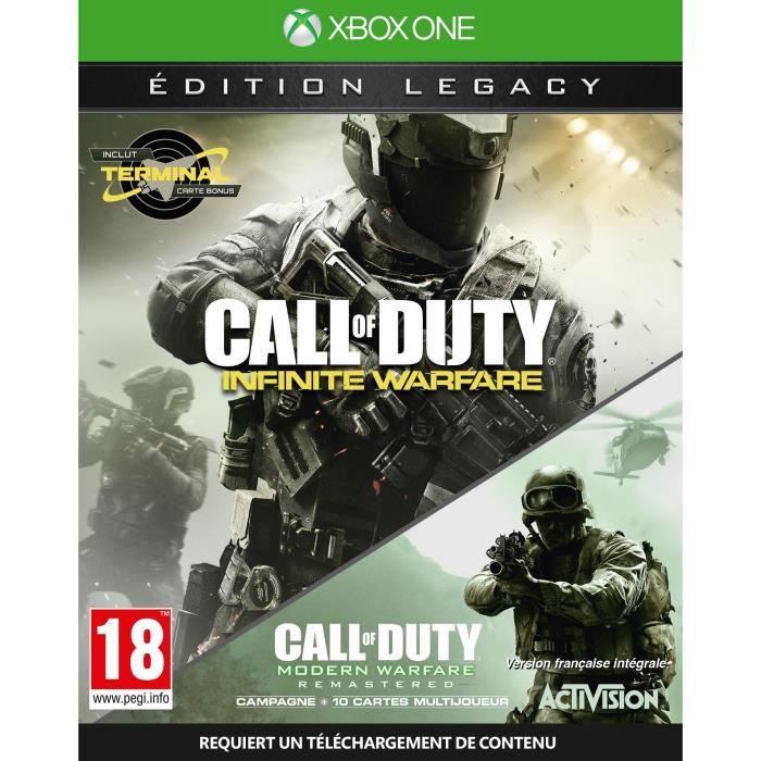 Jeux Xbox One Activision Call Of Duty : Infinite Warfare Edition Legacy