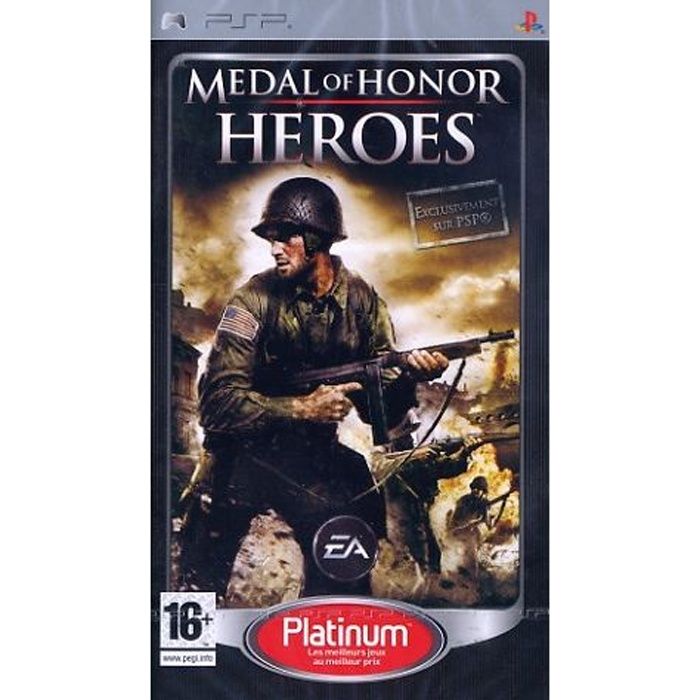 Electronic Arts Medal Of Honor Heroes / Jeu Console Psp Platinum