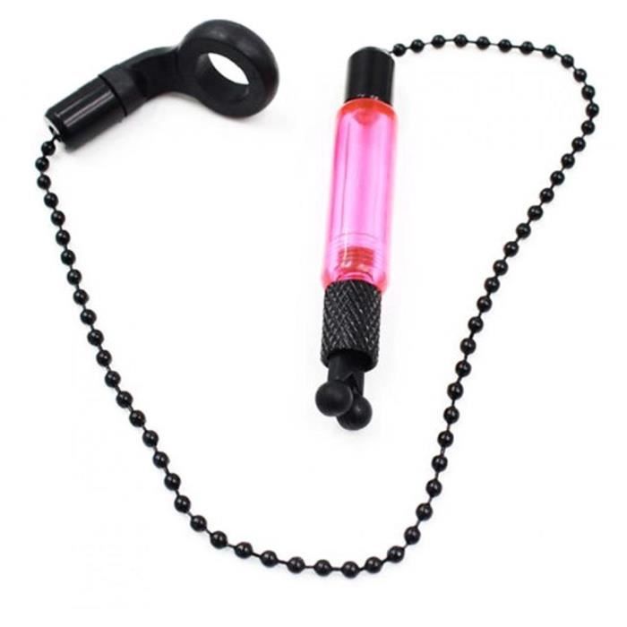 Bite Indicateur Bite Bobines d'alarme Pêche Swinger Portable Rod Tackle Bobines Rose Hangers alerteur