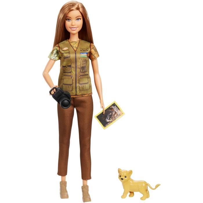 BARBIE Métiers National Geographic Journaliste Photo