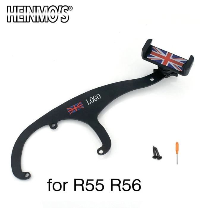 FIXATION TELEPHONE - SUPPORT TELEPHONE Red Union Jack Pour MINI Cooper R55 R56 R57 GPS Support pour téléphoneRed Union Jack