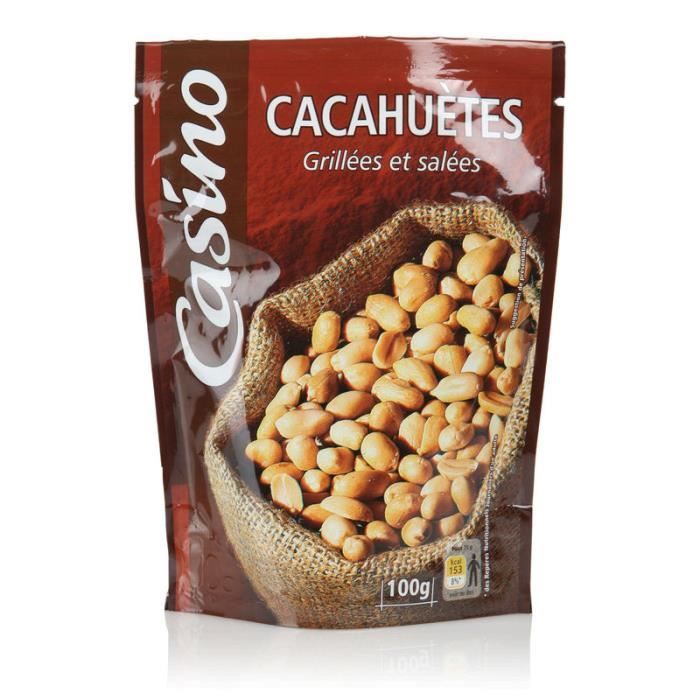 Cacahuètes grillées et salées - 100 g