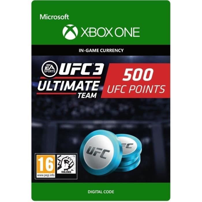 DLC UFC 3: 500 UFC Points pour Xbox One
