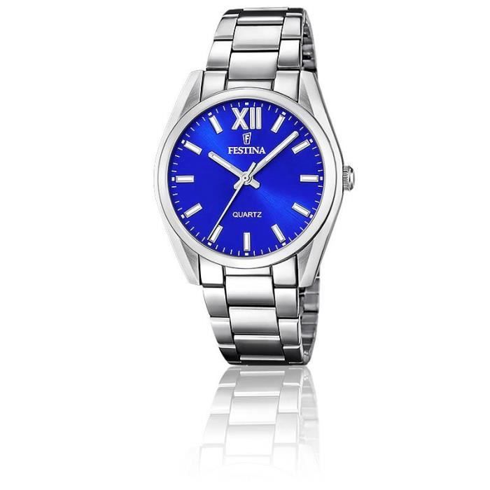 Montre Femme Boyfriend Fond Violet Foncé F20622/E
