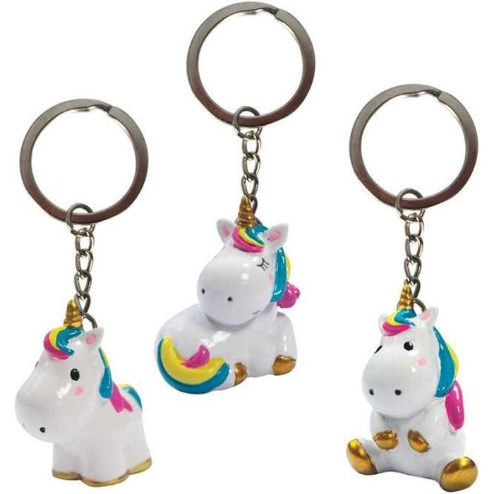Porte-clé licorne