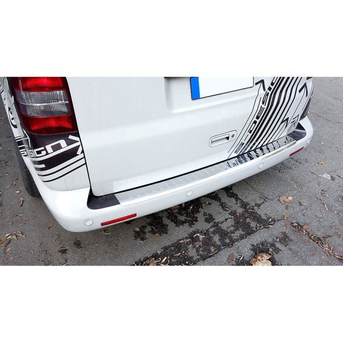 Pour VW T5 Transporter Protection Seuil Coffre Pare-Choc Arrière Inox Chrome