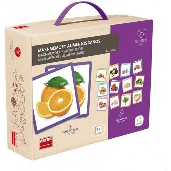 Maxi-Memory : les aliments sains