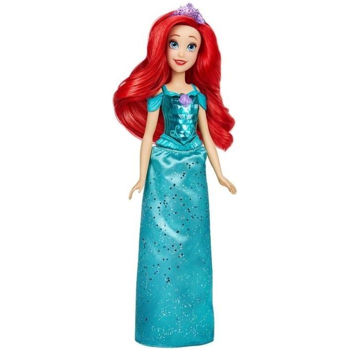 DISNEY PRINCESSES - Poussière d'étoiles - Poupée Ariel avec jupe et accessoires - jouet pour enfants - à partir de 3 ans - V2