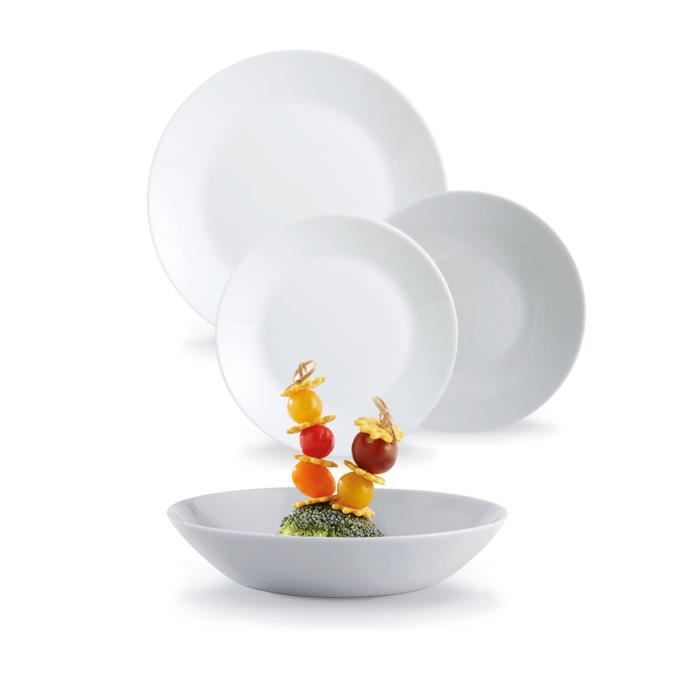 Service de table 18 pièces Domino Moon Luminarc