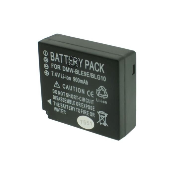 Batterie Appareil Photo pour PANASONIC LUMIX DMC-TZ80