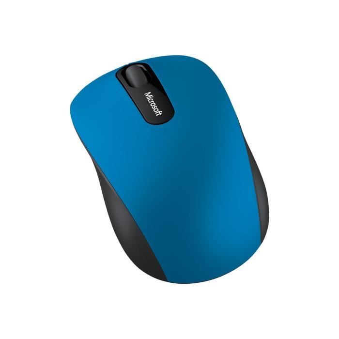 MICROSOFT Mobile Mouse - Souris optique - 3 boutons - Sans fil - Bluetooth 4.0 - Bleu