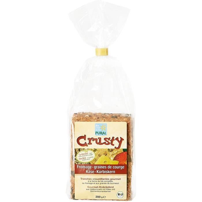 Crusty fromage graine de courge - Pural - 200g