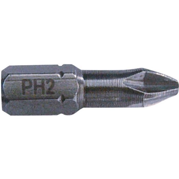 Embout forge PH2 25mm x3