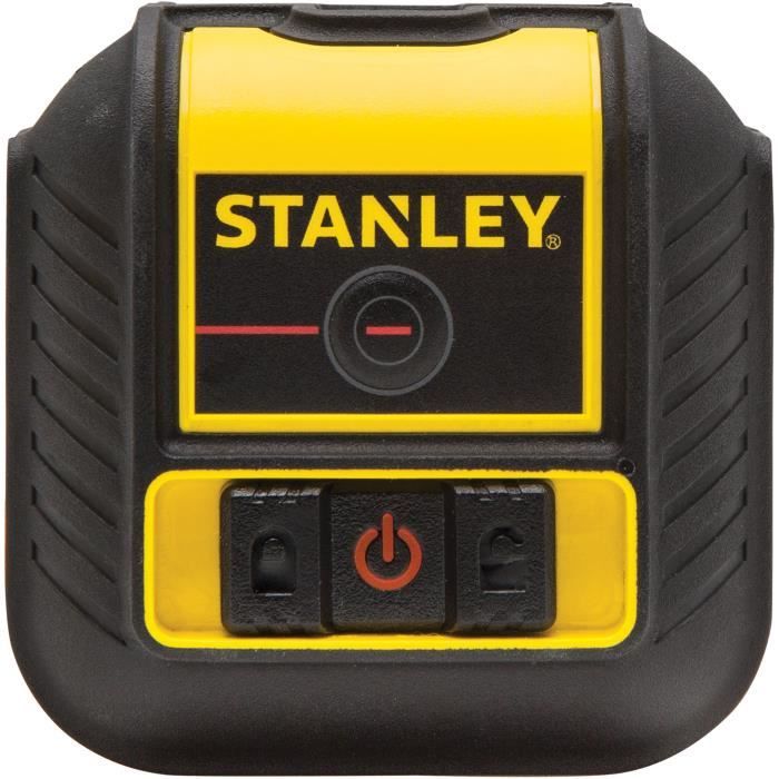 STANLEY NIVEAU LASER CROIX + EQUERRAGE CROSS90 - ROUGE