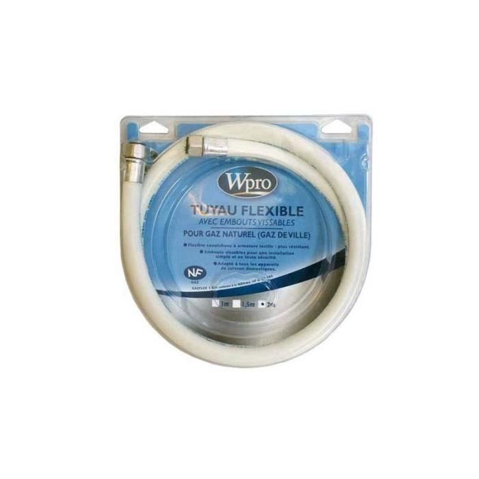 FLEXIBLE GAZ NATUREL 2 METRE