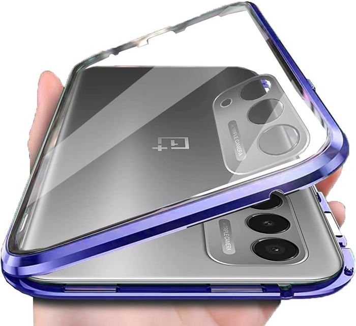 Custodia In Pelle COQUE Per OnePlus Nord CE 2 5G: Con Fibbia E Slot Per Schede