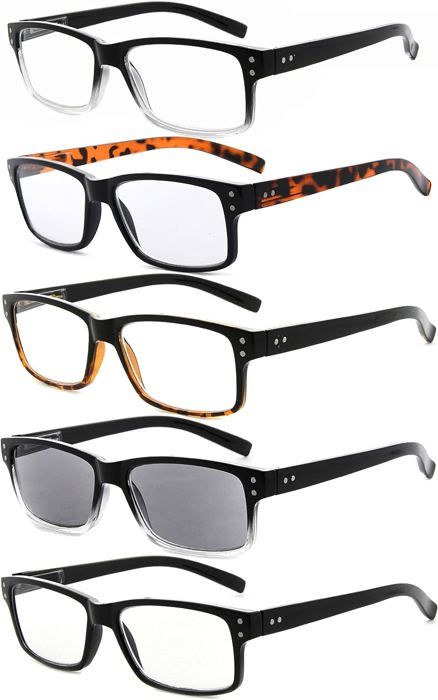 MODFANS Un Paquet de 4 Lunettes de Lecture Femmes,Lunettes Loupe Monture Ronde Branches a MODFANS Un Paquet de 4 Lunettes de Lecture Femmes,Lunettes Loupe Monture Ronde Branches a