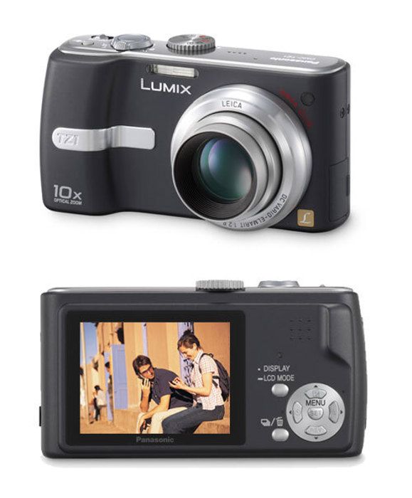 APPAREIL PHOTO NUMERIQUE COMPACT - PANASONIC DMC-TZ1 NOIR
