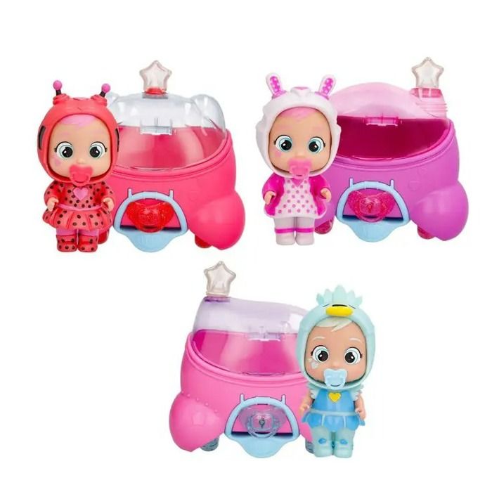 Bábika - IMC TOYS - Cry Babies Magic Tears Stars Houses - Interactif - Multicolore - 3 ans et plus