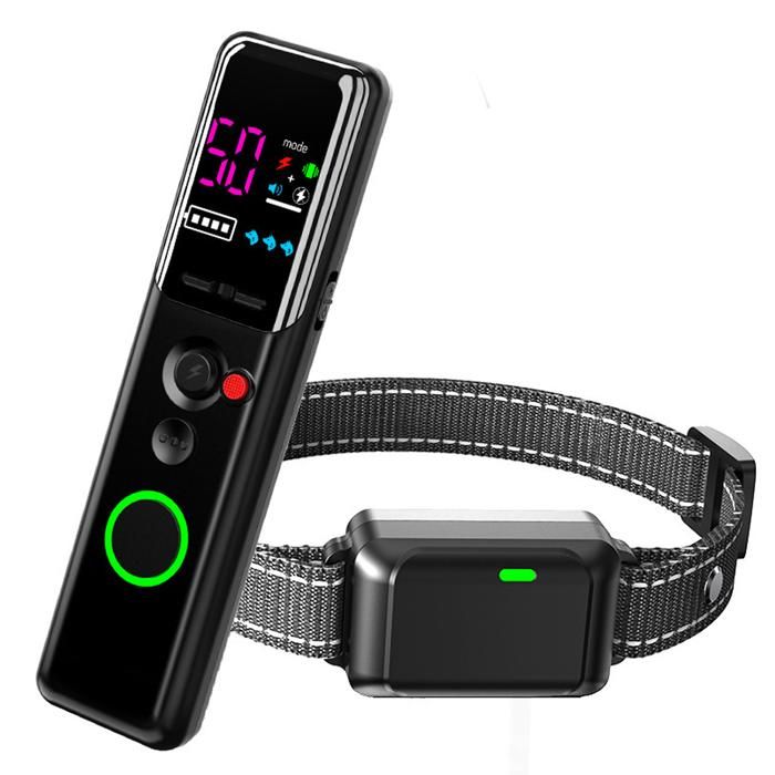 Meilleurs prix pour Dispositif Anti Aboiement  PASSIONOVA 450mah 4 modes dentraînement Appareil de dressage de chien longue distance et étanche