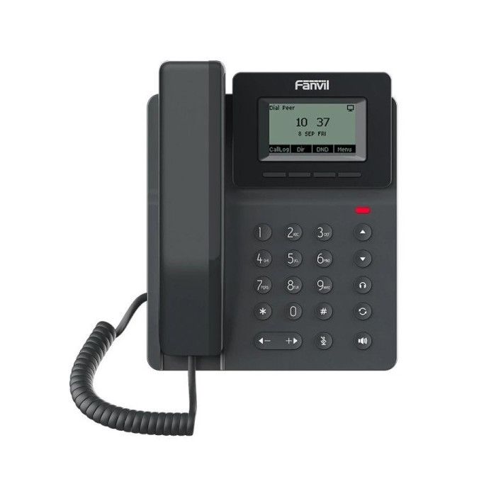 Téléphone VoIP - FANVIL - V50P - Écran 2.3 pouces - 2 lignes - Audioconférence 6 participants