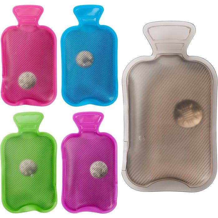 Lot De 4 Chauffe-mains Réutilisables De Noël – Mini, Motifs Bonhomme De Neige, Pingouin, Ours, En PVC