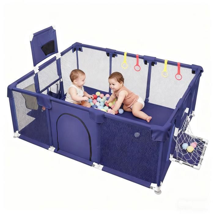 Grande Parc Bebe Modulable 180 X 120 X 66 Cm, Parc De Jeux