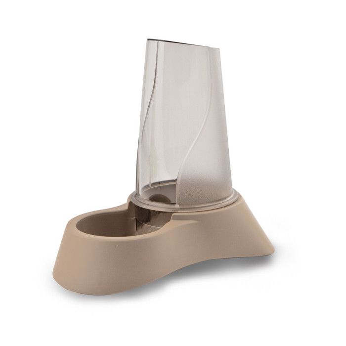 Distributeur nourriture pour chien et chat 2 en 1 Martin Sellier - mocaccino - Marron - 0 65 L