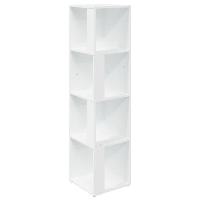 BEL-ACHAT* Armoire dangle/Cabinet de stockage - pour salon - Blanc 33x33x132cm Bois d’ingénierie @Pr2254806