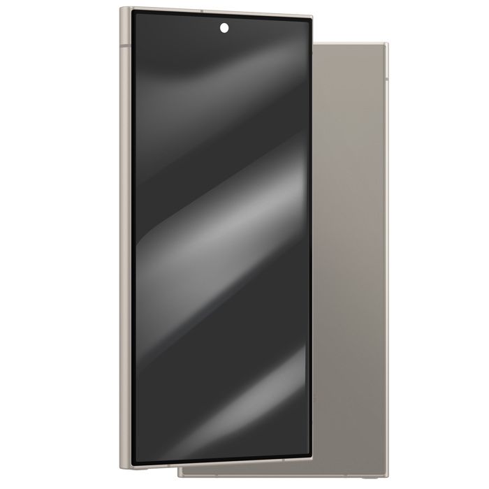 Écran Complet AMOLED - SAMSUNG - Galaxy S24 Ultra - Châssis Préassemblé - Gris Titane - Dynamic AMOLED 2X